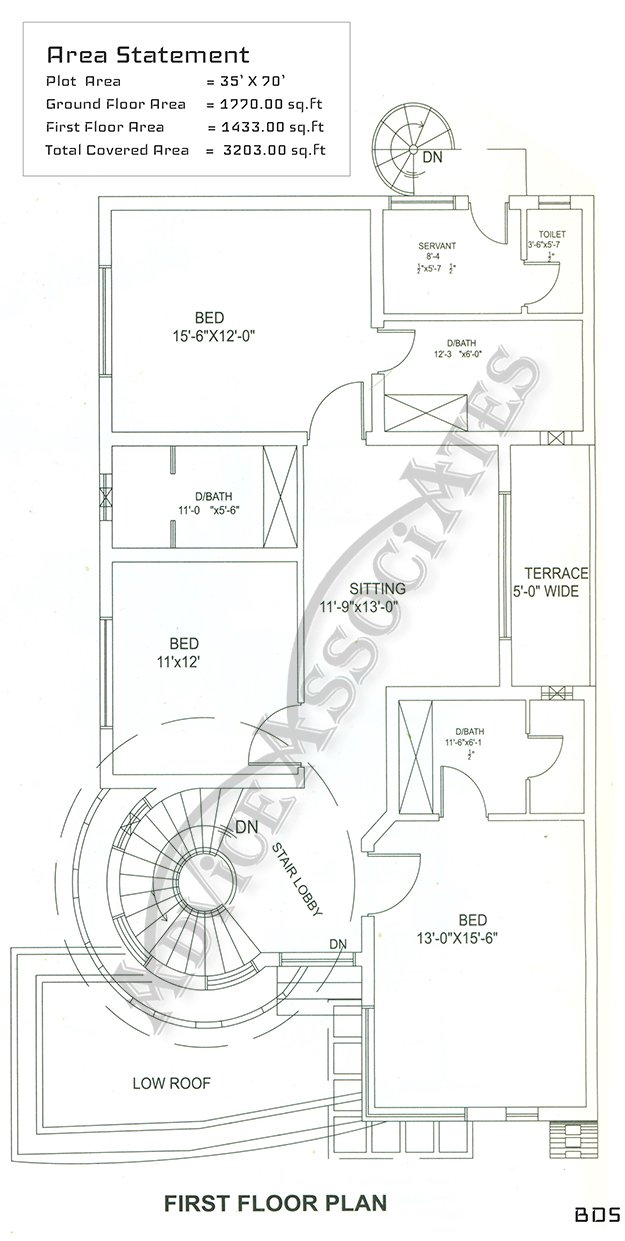 Bahria town 10 Marla 4 Bed House floor plan| 10 Marla ...