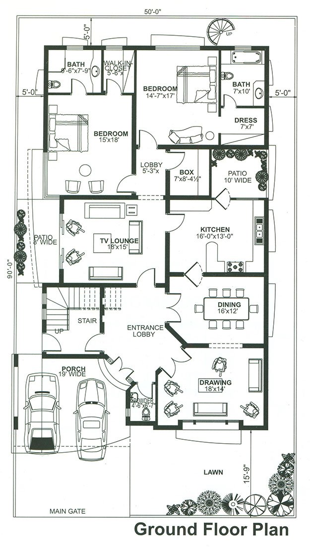 Bahria Town House 1 Knal 4 Bed Design 20 Marla House 20 